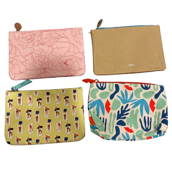 SET OF 4 IPSY BUNDLE MAKEUP BAG - Picture 2 of 2